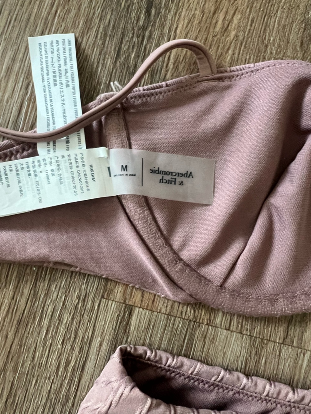 Abercrombie & Fitch High Rise Ribbed Bikini - Picture 4 of 4